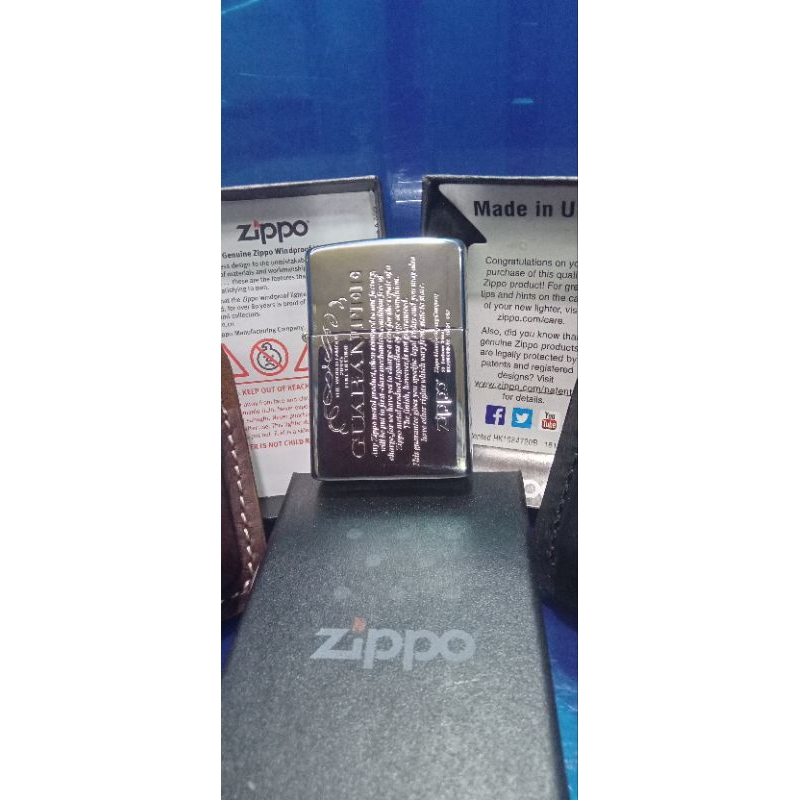 korek api zippo original usa Guarantee