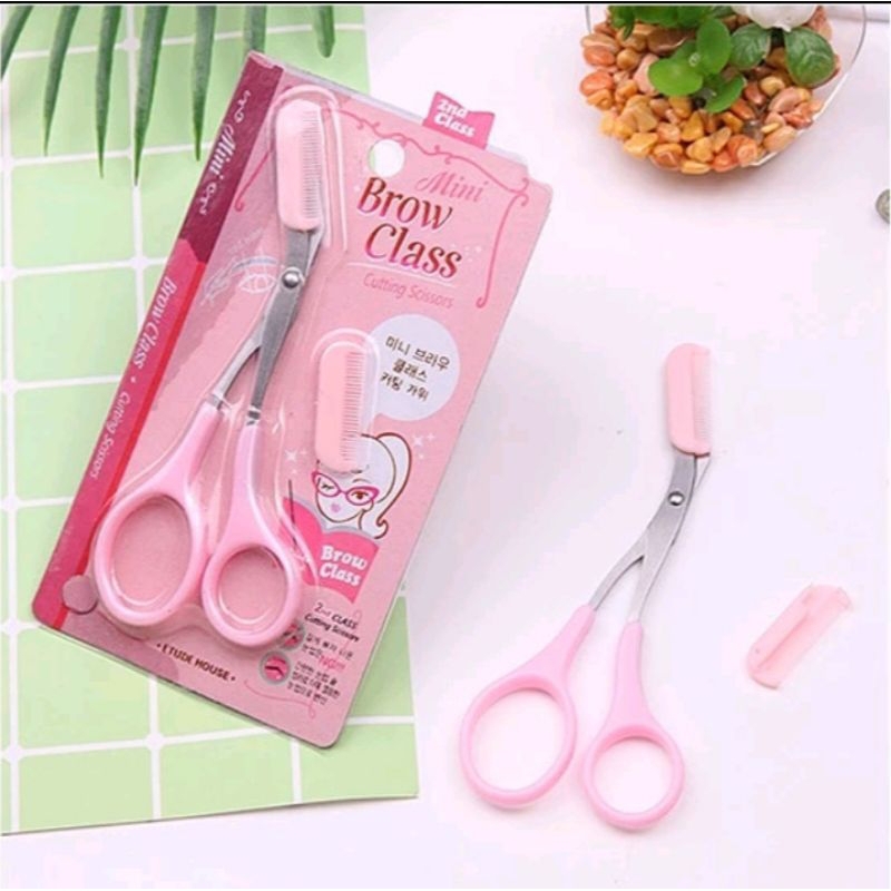 Gunting Set Merapikan Alis / Bulu Mata