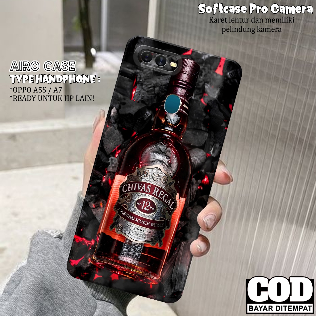 Case OPPO A5S/A7 Terbaru - Softcase OPPO A5S/A7 - Fashion Case MINUMAN - Casing OPPO A5S/A7 - Softca