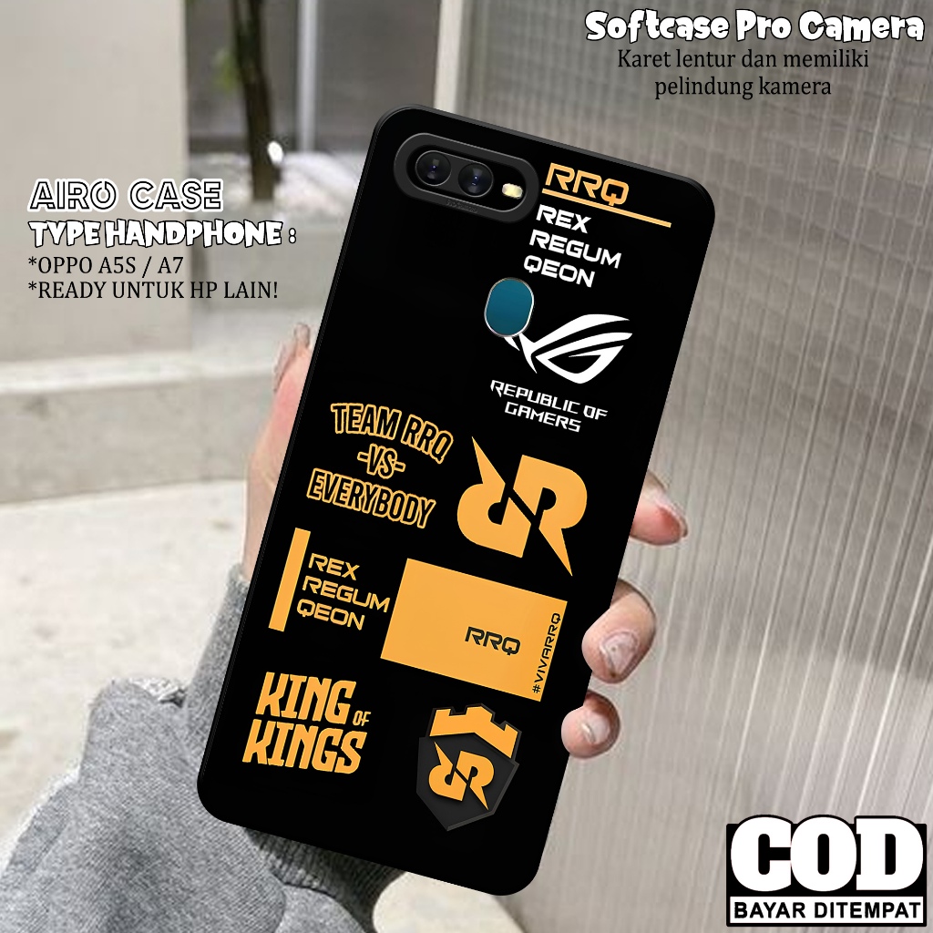 Case OPPO A5S/A7 Terbaru - Softcase OPPO A5S/A7 - Fashion Case GAME - Casing OPPO A5S/A7 - Softcase 
