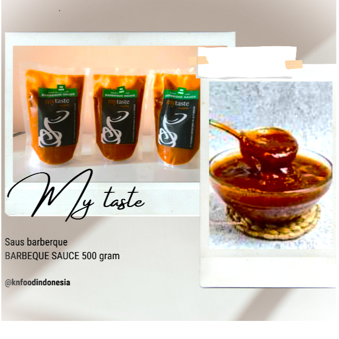 

Saus BBQ 500GRM / Saus Barbeque My Taste