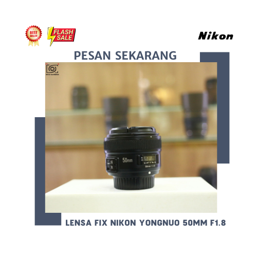 LENSA FIX YONGNUO 50MM FOR NIKON