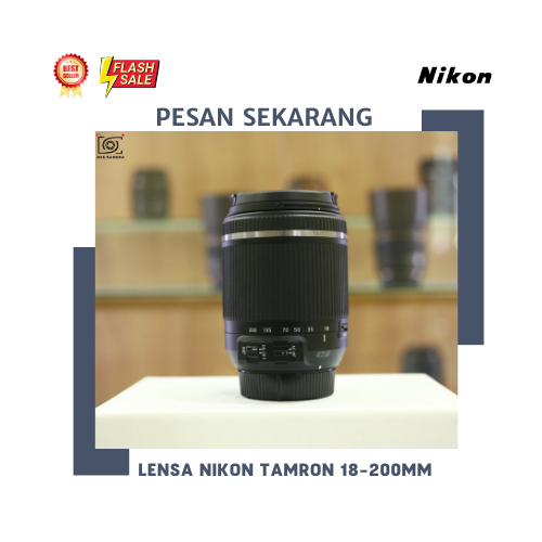 LENSA TAMRON 18-200MM VC FOR NIKON
