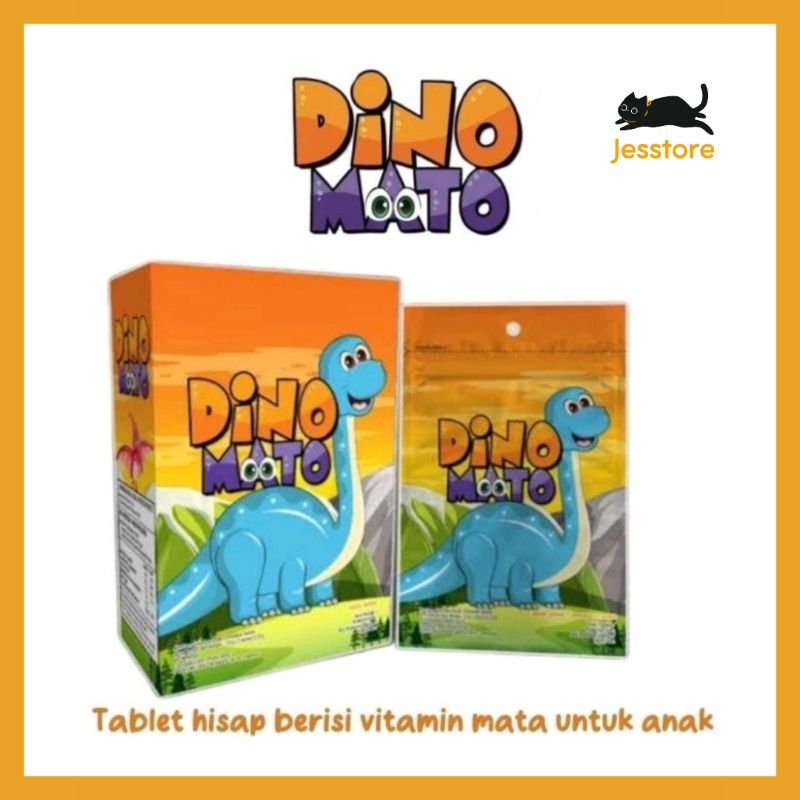 DINO MATO TABLET HISAP VITAMIN MATA ANAK SACHET