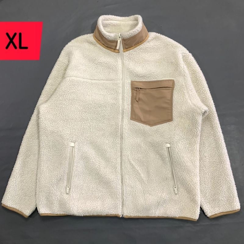 Jaket polar - fleece sherpa SPAO