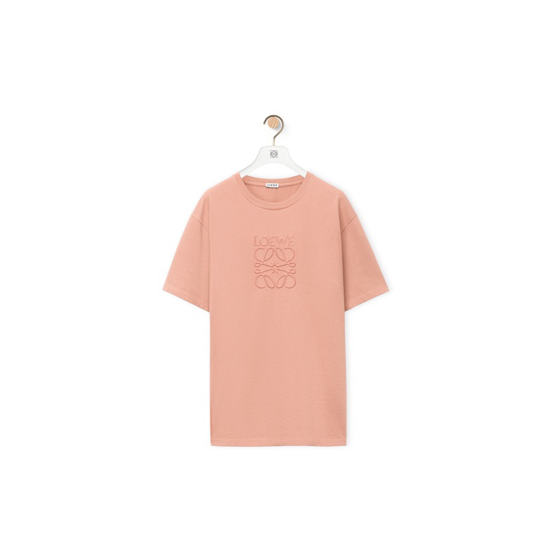 Loewe T-shirt overdyed peach Large [ LOEWE ]