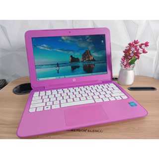 Notebook HP stream notebook pink RAM 2 GB ,internal 32gb no minus