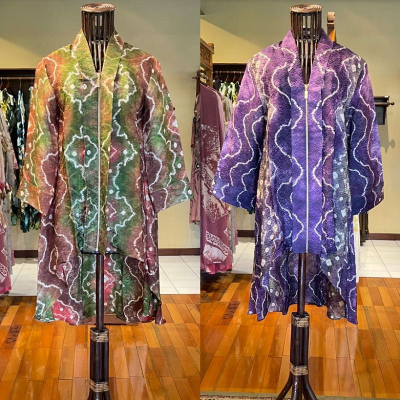 Tunik Kebaya Viscos by Dian Pelangi LIMITED EDITION Blouse Atasan Kemeja Blus Outfit Kerja Kantor Pe