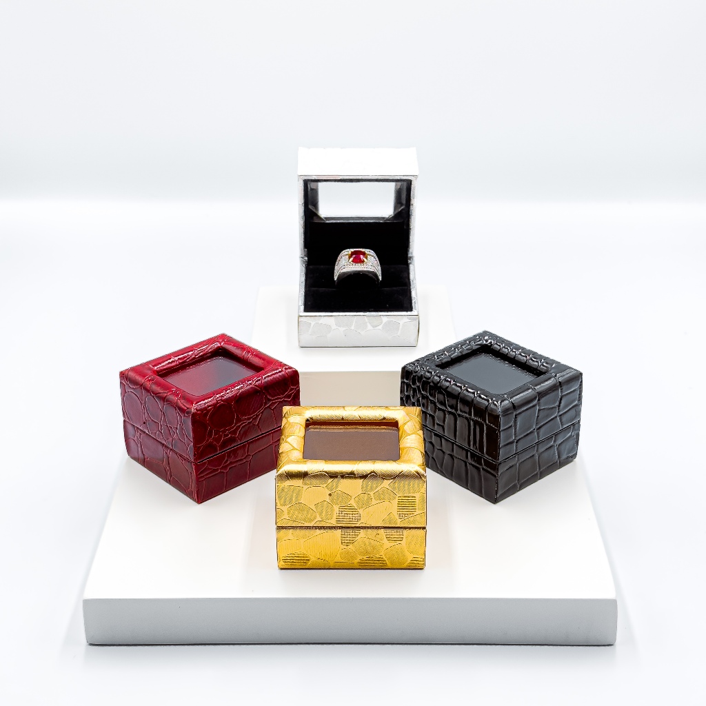 K1 PAKET 2 PCS | KOTAK CINCIN | KOTAK PERHIASAN | KOTAK CINCIN LAMARAN | BOX CINCIN | KOTAK PERHIASA