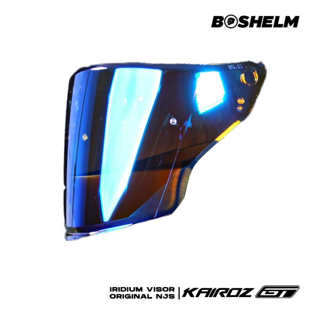 BOSHELM Visor Original NJS KAIROZ GT Series Iridium