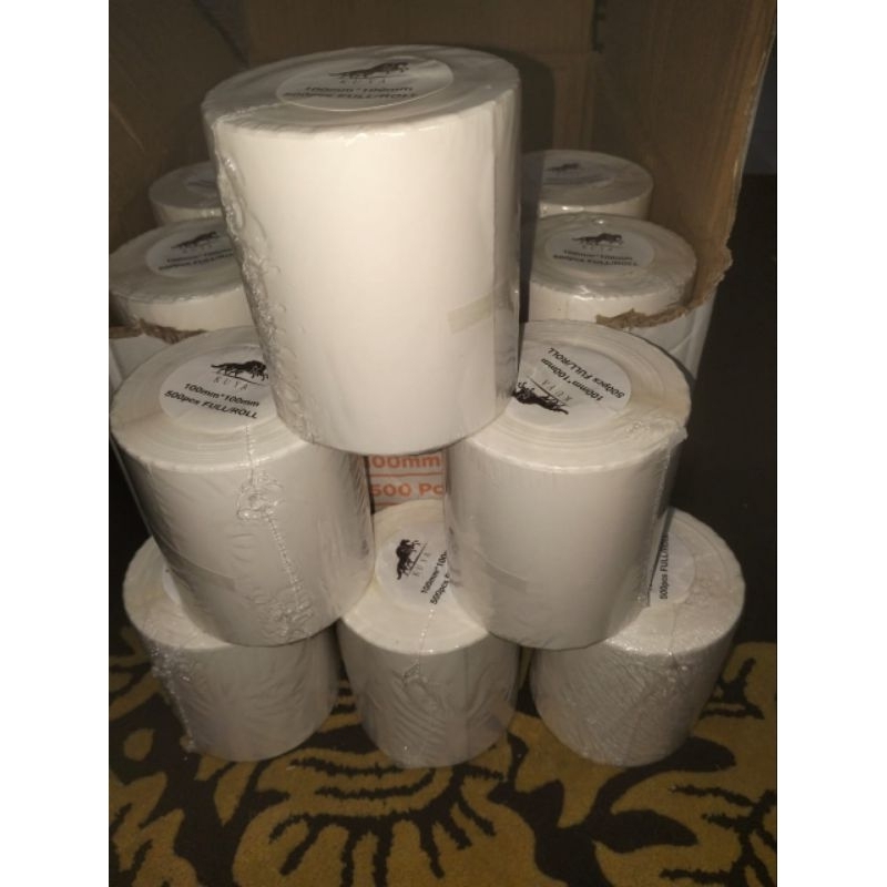 

HJK 1DUS (24ROLL) STIKER THERMAL 100 X 100 ISI 500PCS/ROLL