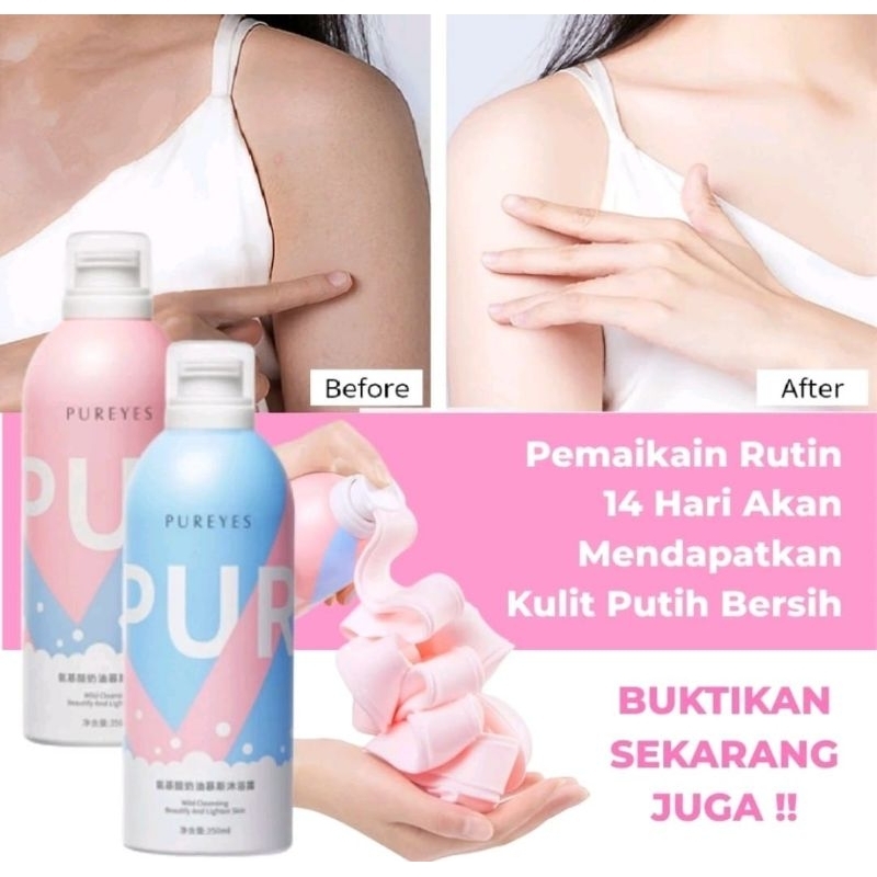 PUREYES SHOWER GEL KOREA ORI SABUN MANDI WHITENING