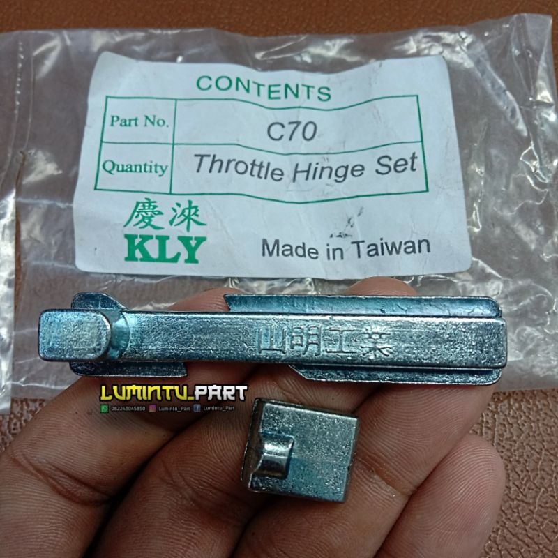 Lidah gas dalam Honda C70 Made in Taiwan Lidah gas dalam C70