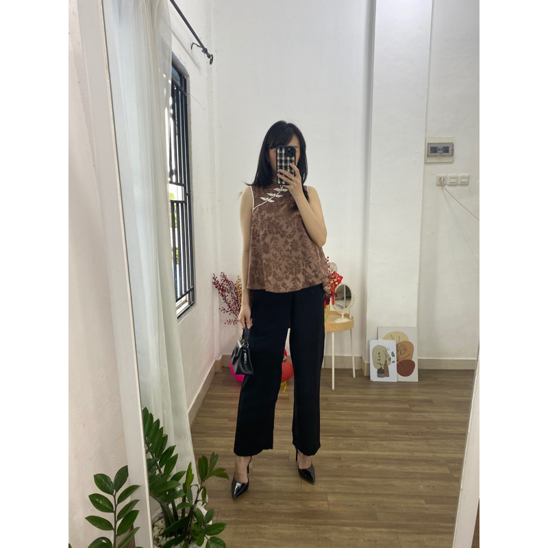 Viore Choengsam Blouse -atasan imlek - choengsam imlek