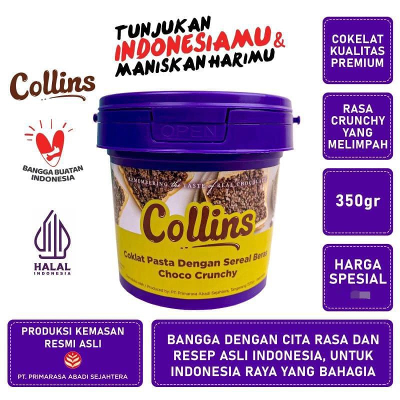 

Collins choco cruncy 350 gram viral murah