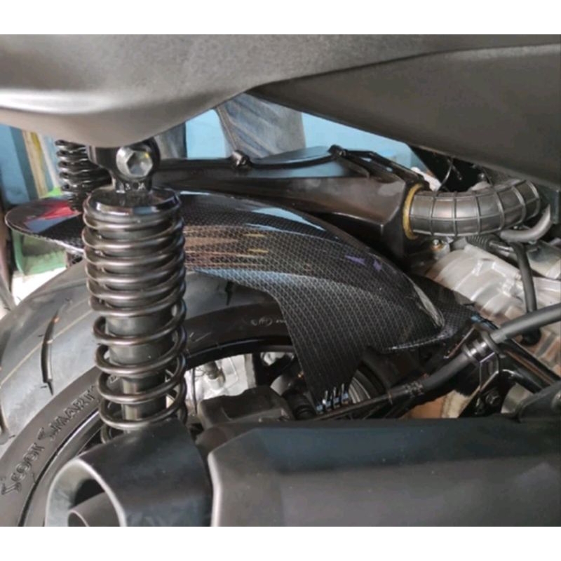 Hugger xmax Carbon kevlar/Spakbor kolong Xmax