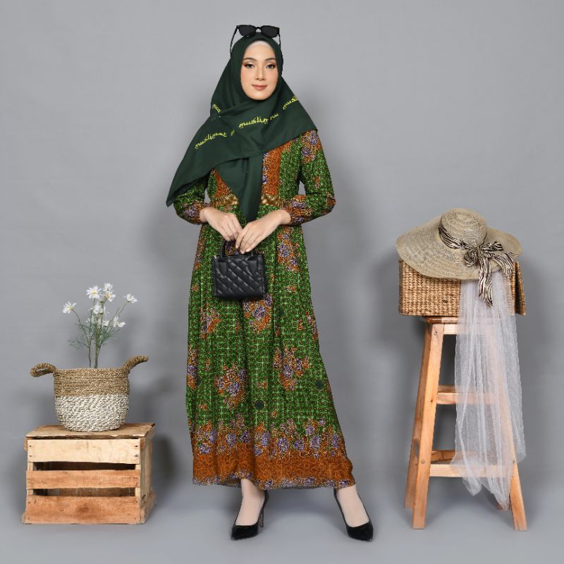 BAJU GAMIS SERAGAM MUSLIMAT BAJU FATAYAT GAMIS FATAYAT SEGAM IBU PENGAJIAN BATI NU NASIONAL DRES FAT