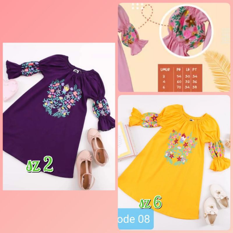 Summer dress Bloom , dress anak perempuan