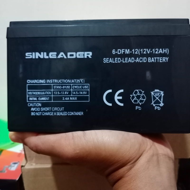 Aki Kering Battery 12 Volt 12AH untuk Sepeda Listrik,sprayer elektrik dll