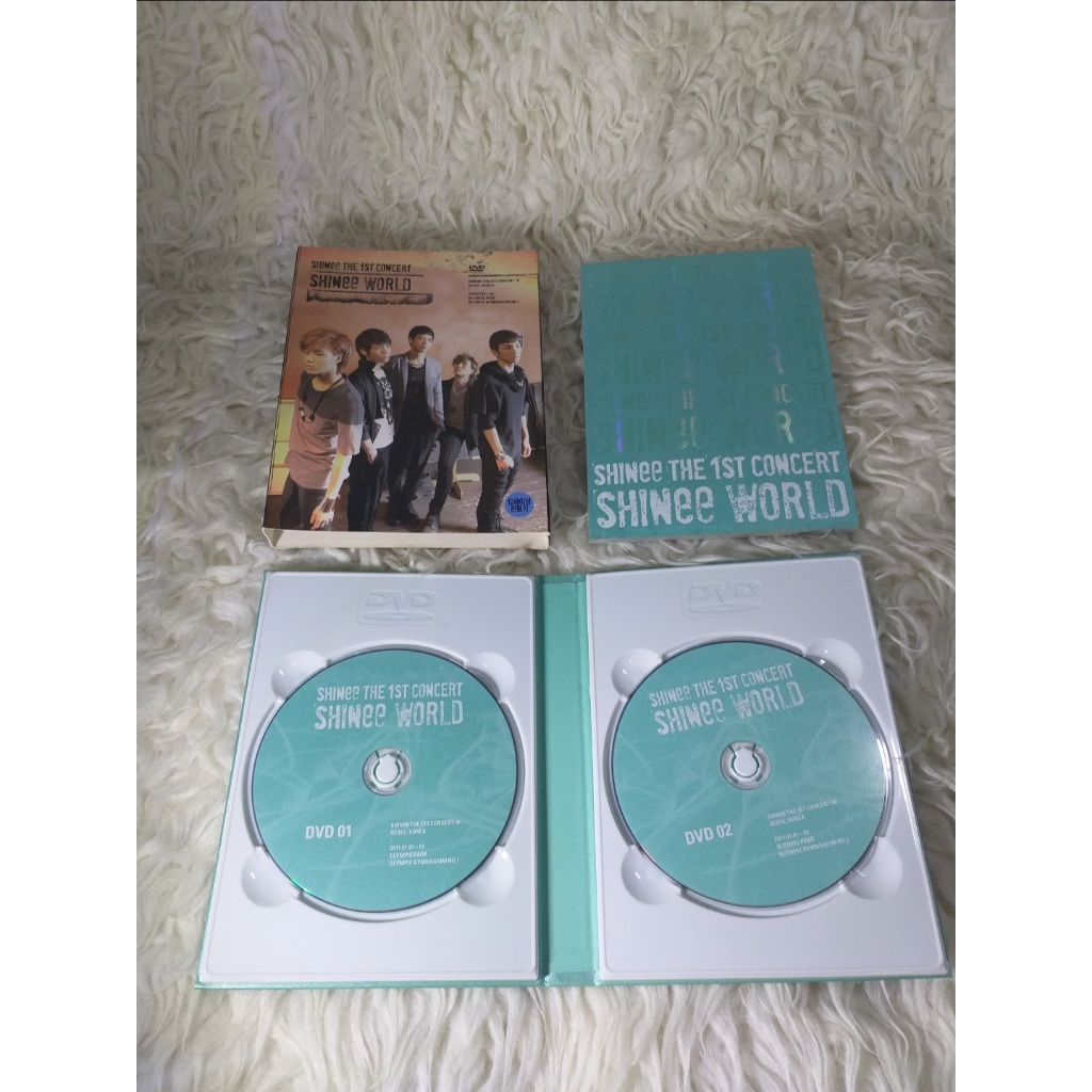 Preloved Album CD DVD SHINee The First Concert Lucifer Sherlock Dream Girls Why So Serious Everybody