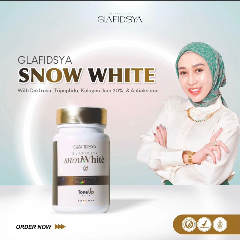 Glafidsya snow white dr reza | collagen drink orange helwa beautycare