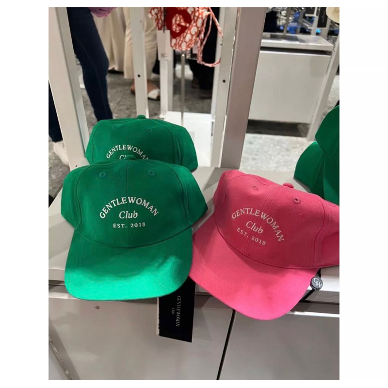 GW head topi gentle W wanita pria hijau