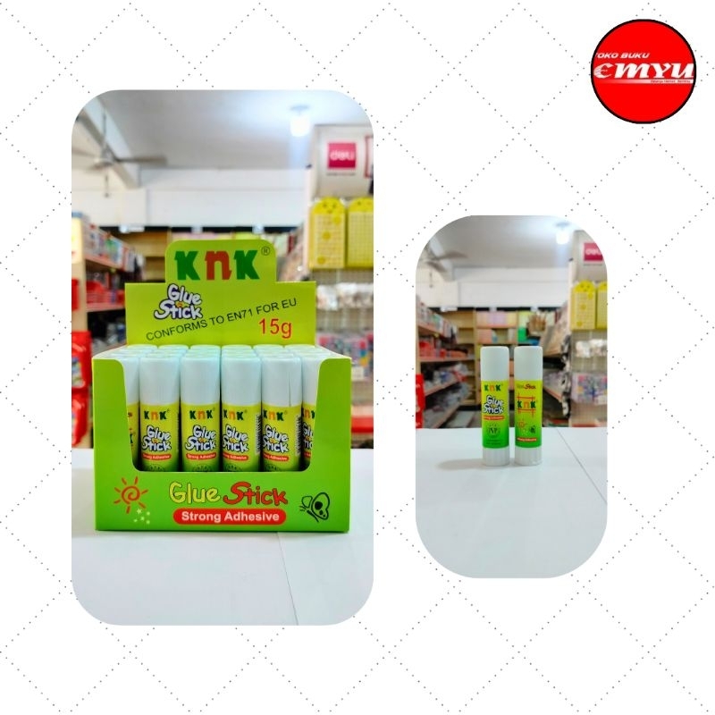 

Lem / Glue Stick KNK 15 gr Isi 24