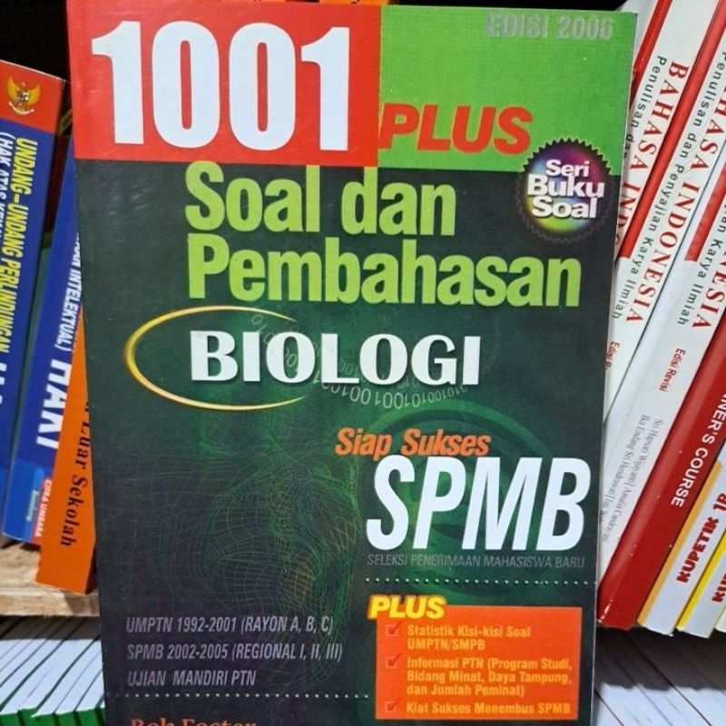 1001 plus soal dan pembahasan biologi