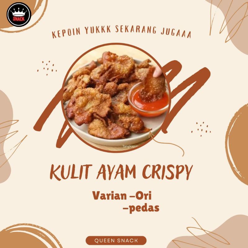 

KULIT AYAM CRISPY/RENYAH/GURIH