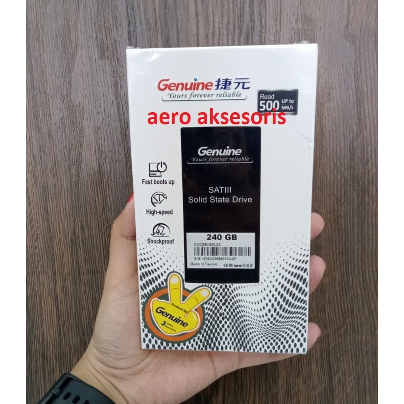 SSD Genuine 240gb sata 3 - SSD 240 gb 2,5"