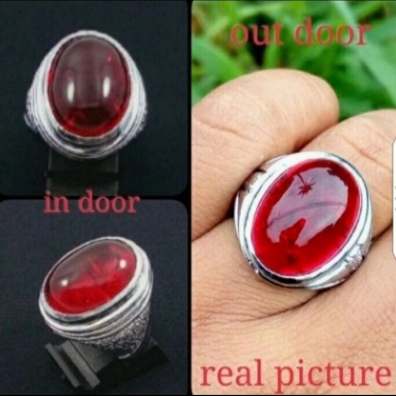 cincin batu merah siam