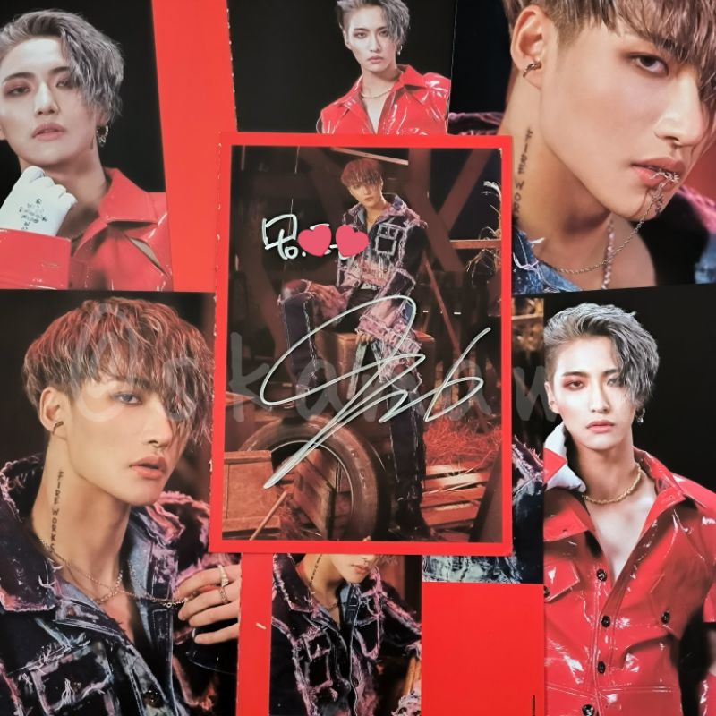 signed page ATEEZ Seonghwa Album Fever Pt.2 A Ver