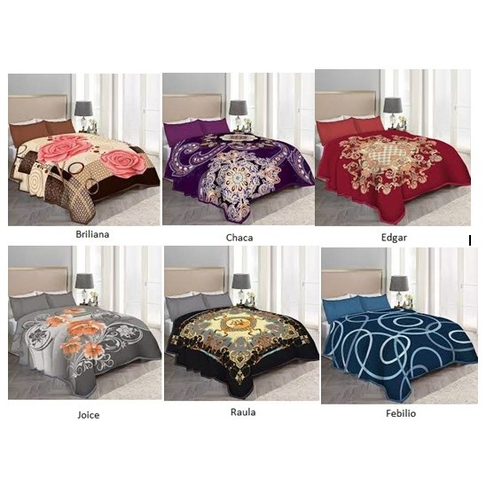 Selimut Rosanna Jumbo Super Soft. uk 200cm x 240cm