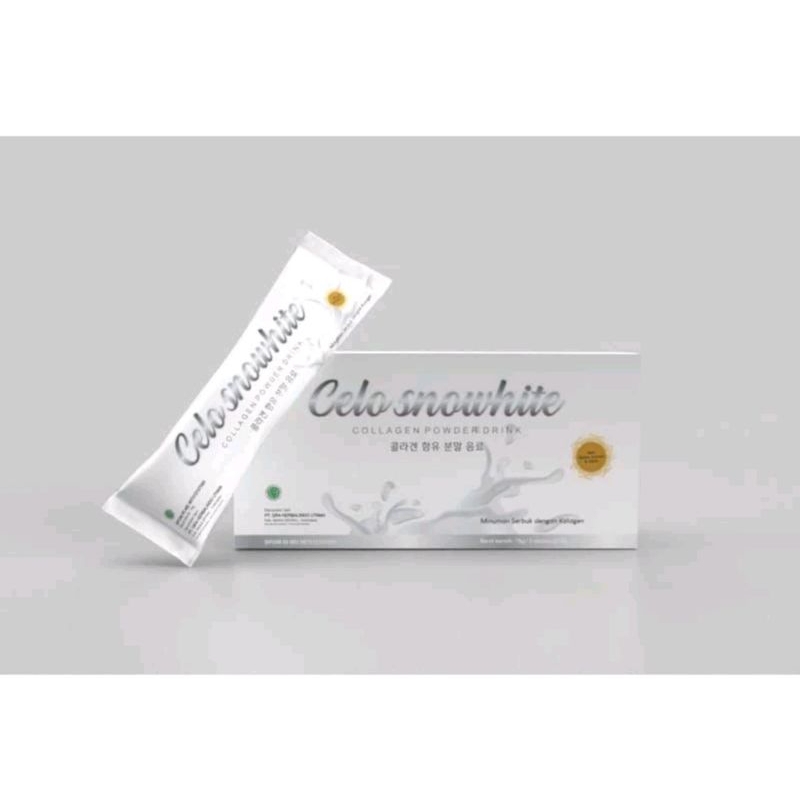 celo snowhite powder drink lychee sudah BPOM