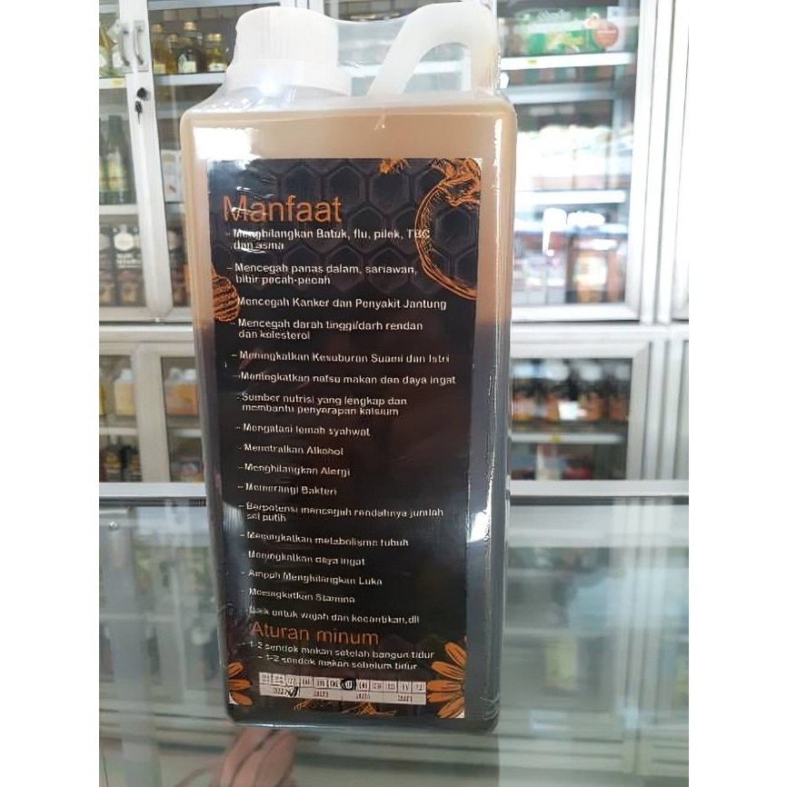 

Madu Hutan Hitam Khabiib 1kg / Herbal Natural Organic Honey Khabiib