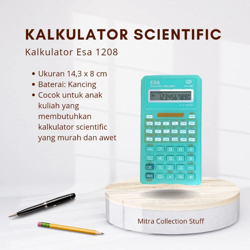 

Diskon Asik Kalkulator Matematika ilmiah scientific calculator akuntansi kakulator sains promo Garansi Free baterai