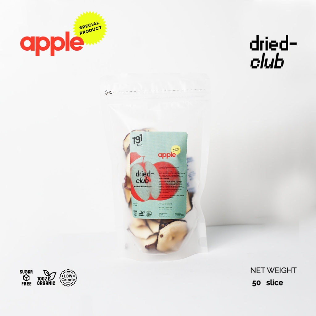 

dried fruit red apple | 191 hub | garnish tisane buah kering