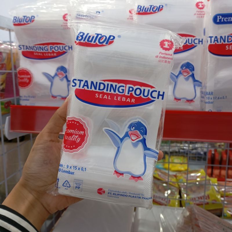 STANDING POUCH / PLASTIK STP SIZE 9X15