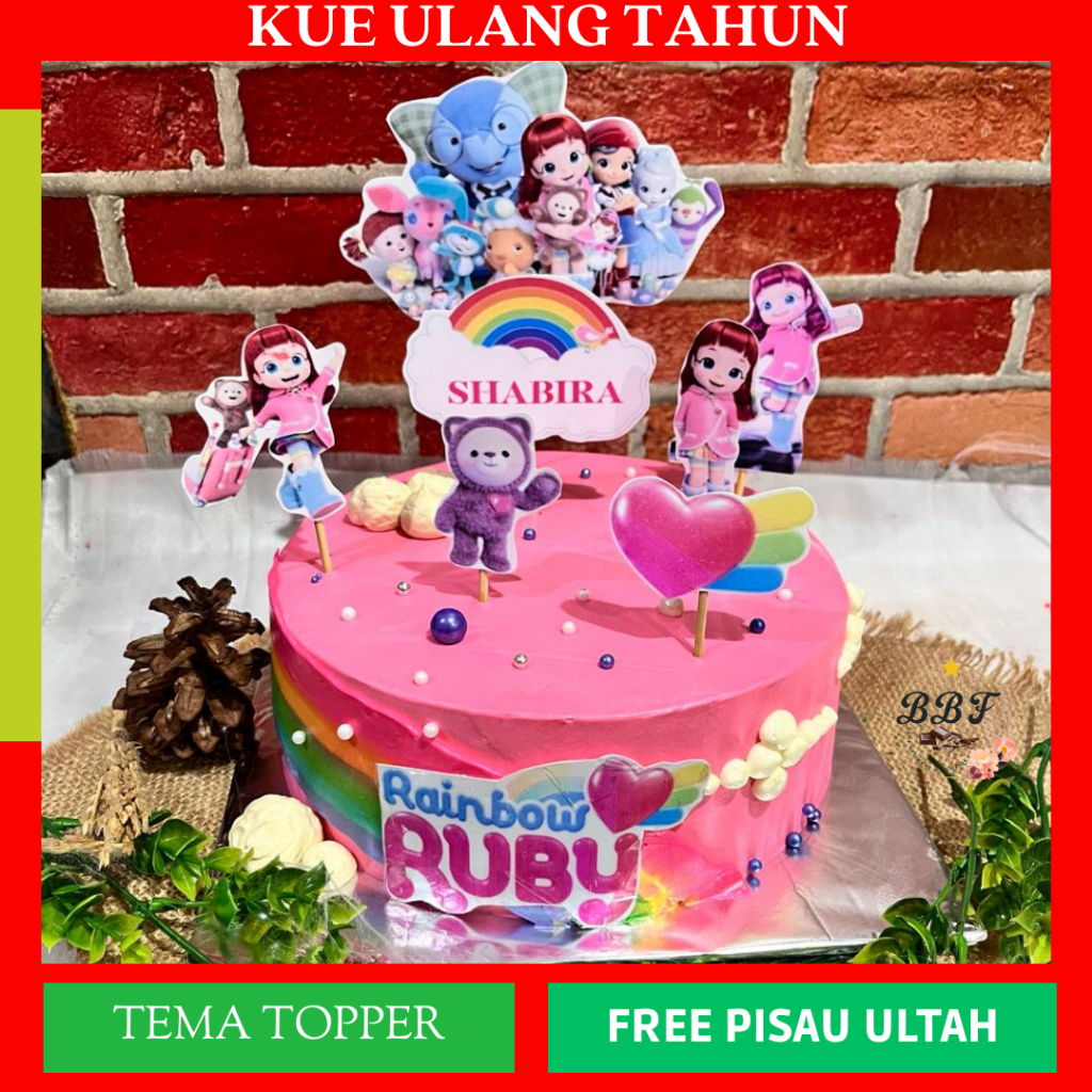 

Kue Ultah Topper Ulang Tahun /Topper Ultah / Cake Ultah / Birthday Cake / Cake topper
