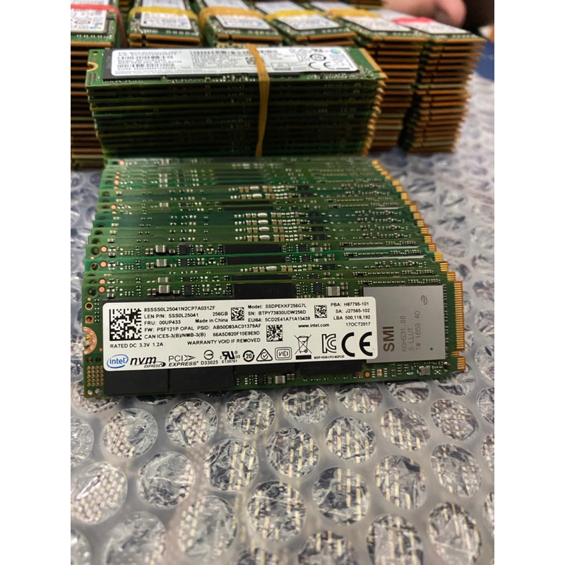 Ssd NVME 256GB Merk Samsung Dan Intel Original