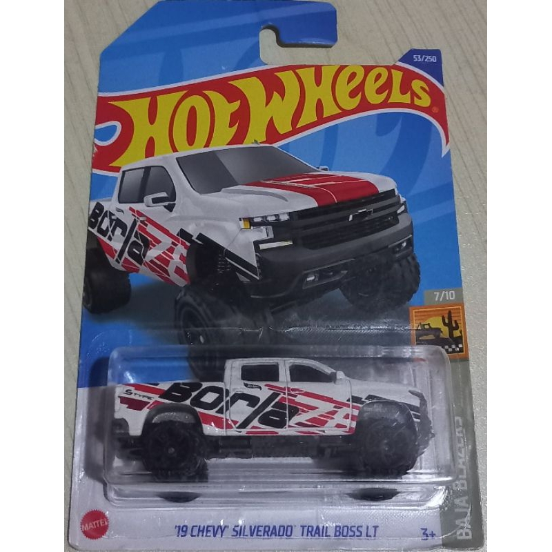 Hot Wheels chevy silverado trail boss