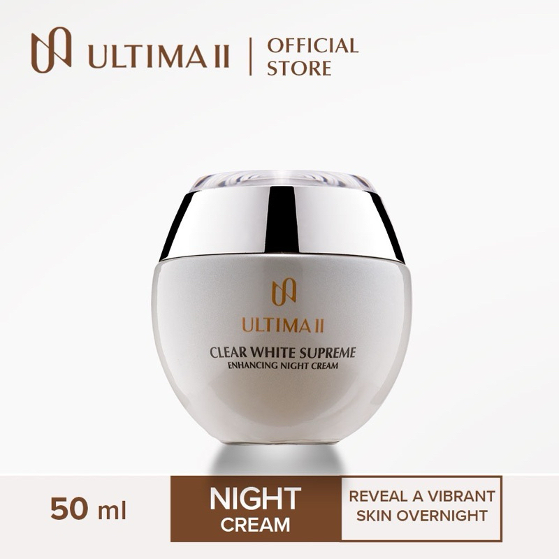 Ultima II Clear White Supreme Enhancing Night Cream 50 ml