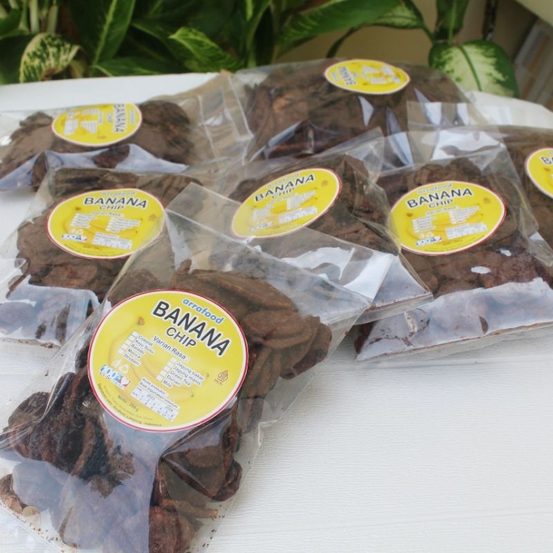 Keripik Pisang Coklat Kripik pisang Kepok Asli Lampung