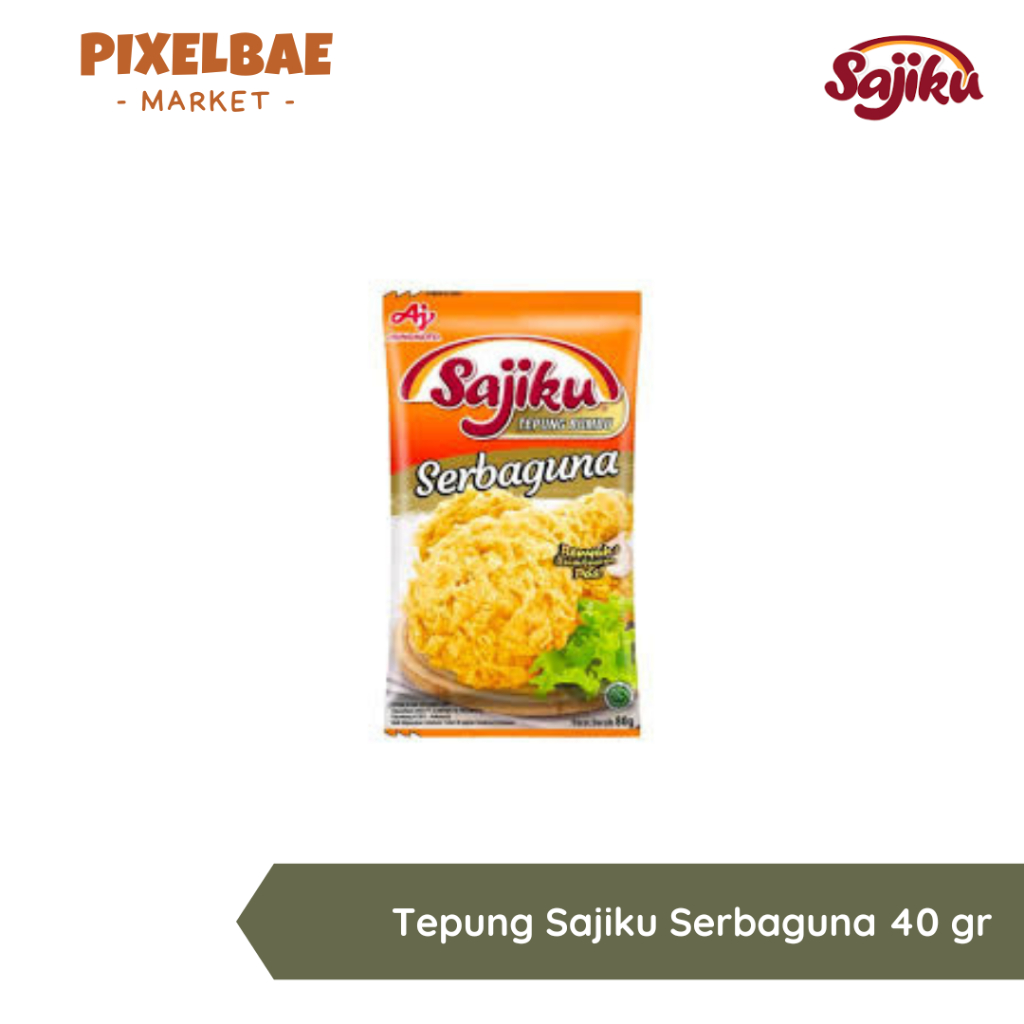 

SAJIKU TEPUNG BUMBU SERBAGUNA 40 GR