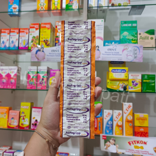 HUFAGRIP FORTE TABLET 10'S