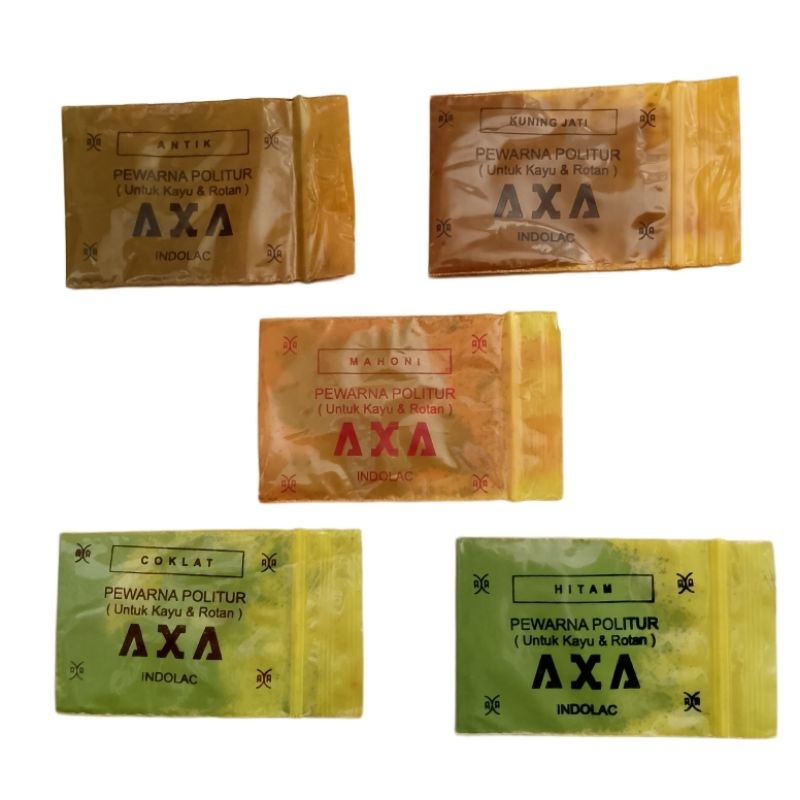 Oker Axa Pewarna Politur Untuk Kayu dan Rotan