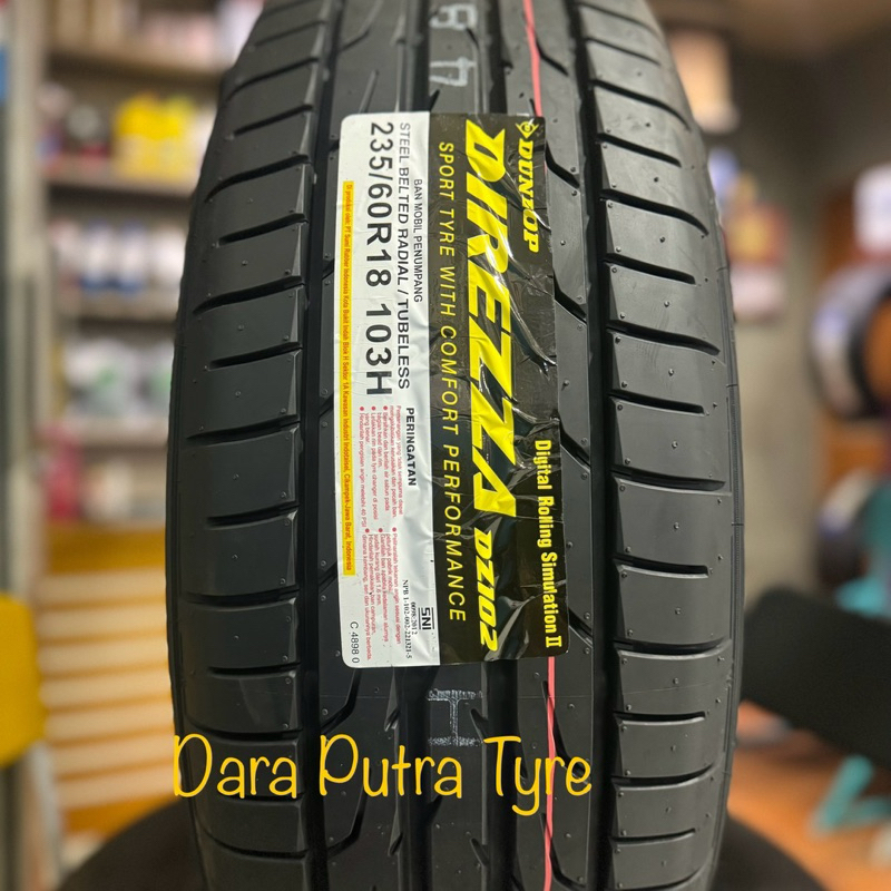 Ban 235/60 R18 103H Dunlop Direzza 102 Ban Mobil 235 60 18