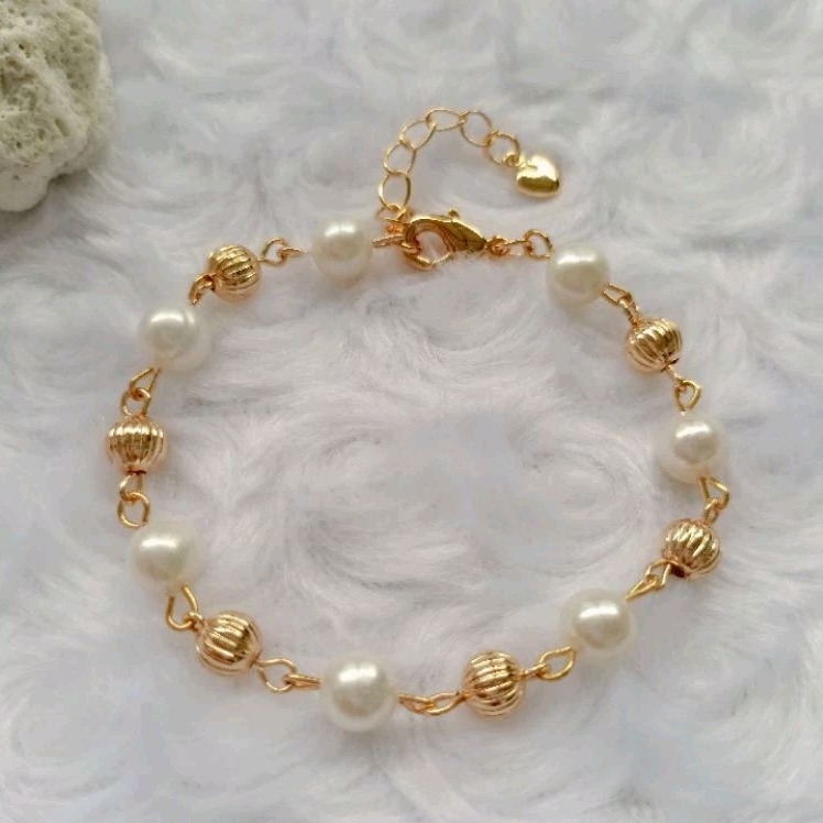 Gelang Viral Tiktok Mutiara Asli Lombok