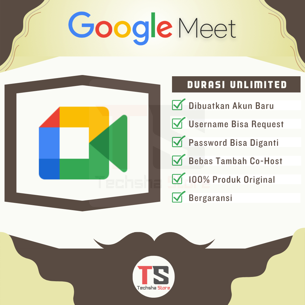 TERLARIS GOOGLE MEET UNLIMITED DURATION LIFETIME PREMIUM