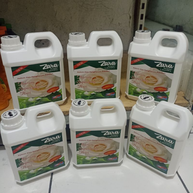 pelicin setrika laundry/ parfum laundry 1 liter ( mawar white) wangi tahan lama
